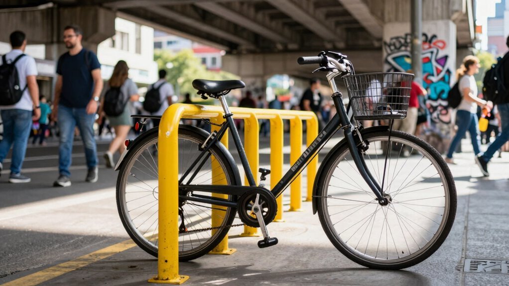 Estatísticas de roubo de bicicletas urbanas