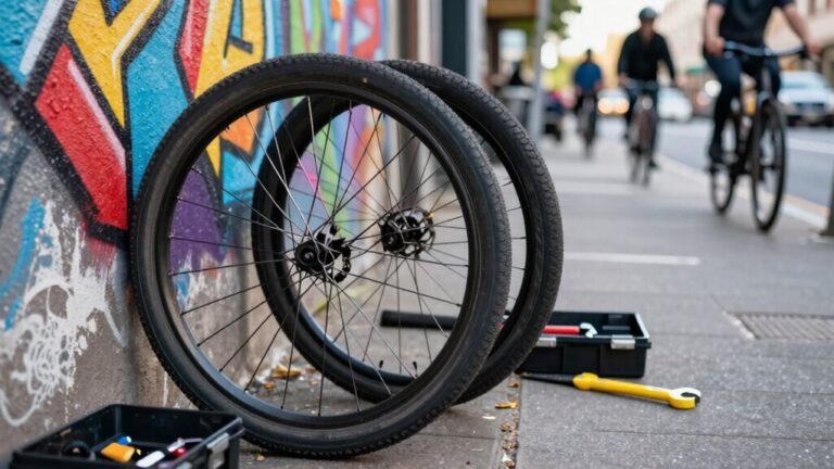 cuidados com pneus de bicicleta urbana