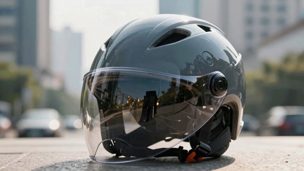 dicas de segurança com capacete urbano