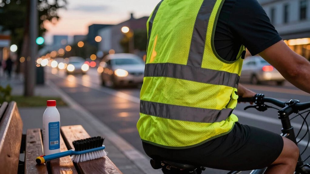 use o colete refletivo corretamente